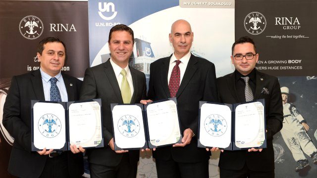 : U.N. Ro-Ro\'nun Pendik Limanı, ISO ve OHSAS sertifikalarını aldı