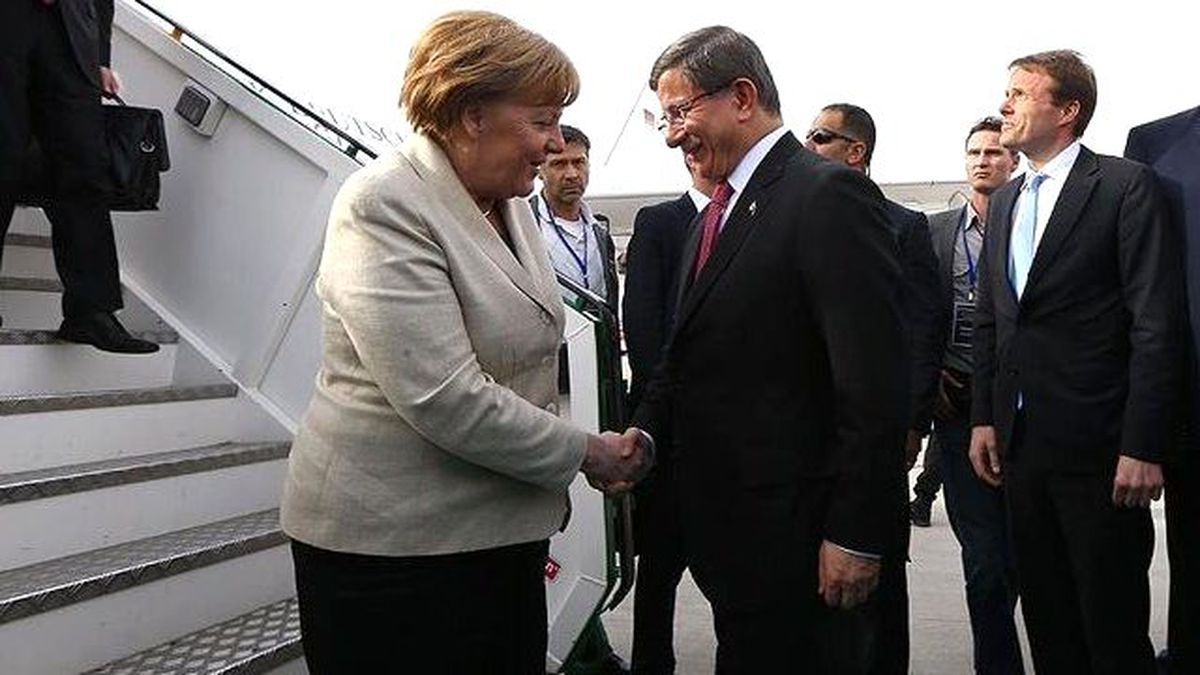 Almanya Başbakanı Merkel Türkiye'ye Geldi