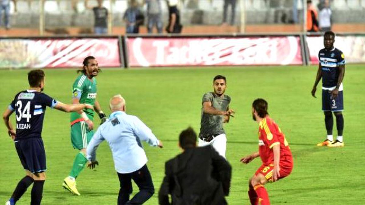 Adana Demirspor - Alima Yeni Malatyaspor Maçı Sonrası Olaylar Çıktı