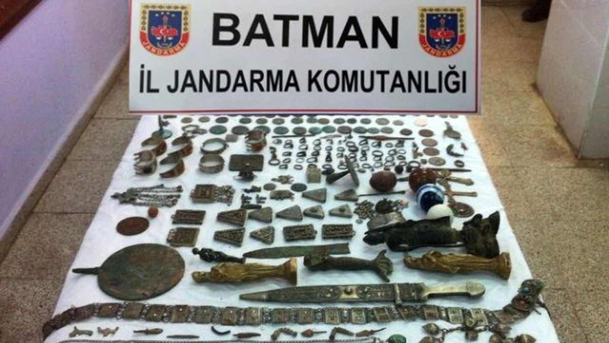 Batman\'da Tarihi Eser Kaçakçılığı