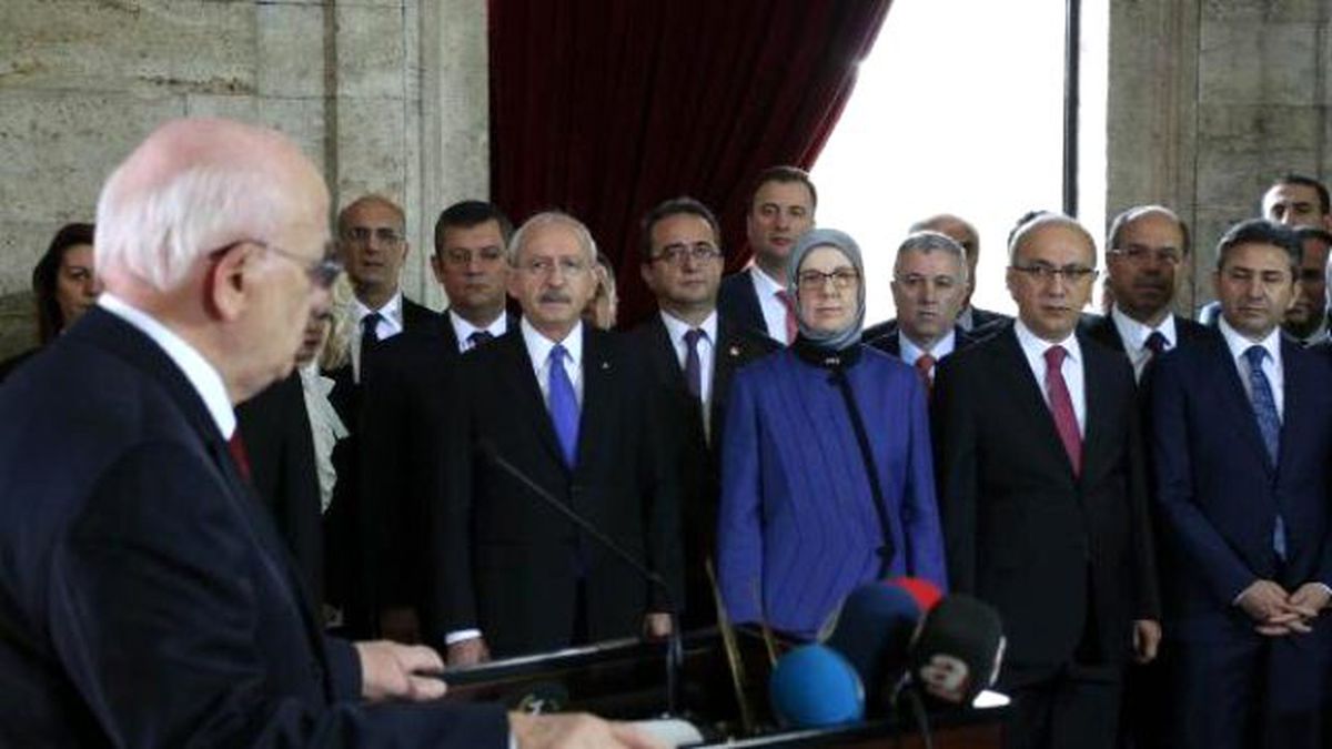CHP Lideri Kılıçdaroğlu ve Aile Bakanı Ramazanoğlu Yan Yana
