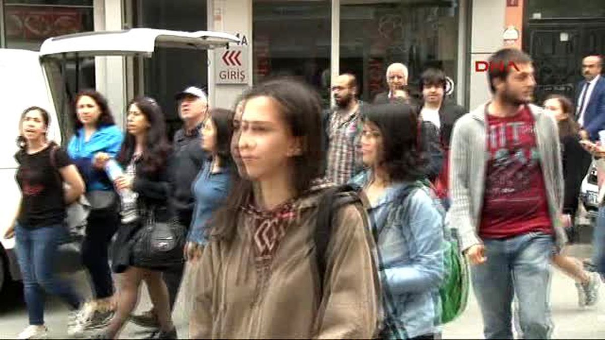 Kağıthane\'de Ensar Vakfı Protestosu