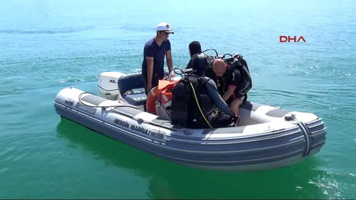 Mersin\'de Deniz Dibi Temizliği
