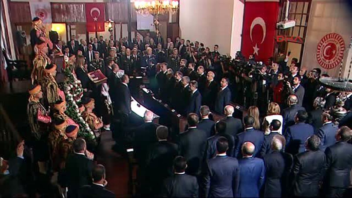 TBMM\'nin 96\'ncı Açılış Yıl Dönümünde Birinci Meclis\'te Tören