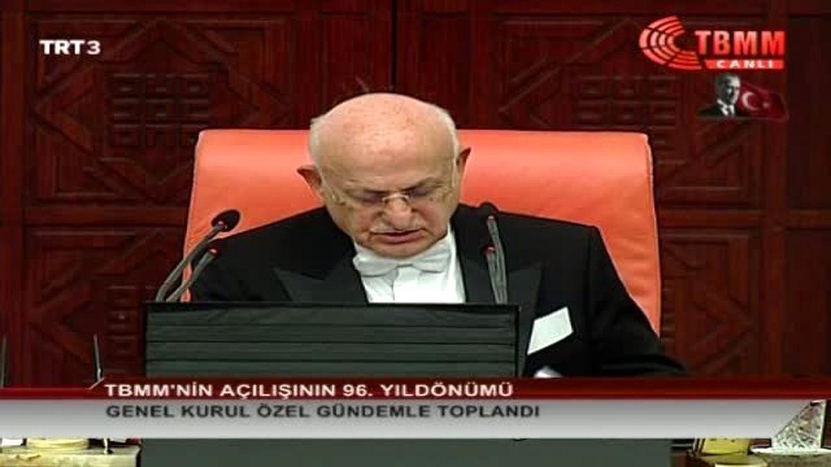 TBMM\'nin Açılışının 96\'ncı Yıl Dönümü - Demirtaş Yerine Çağlar Demirel Konuştu
