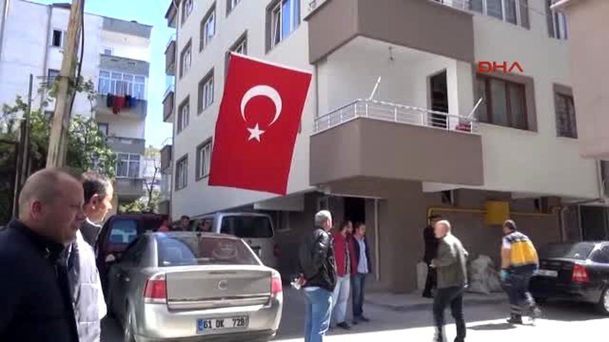 Trabzon Mardin\'deki Şehit Acısı Trabzon\'a Ulaştı