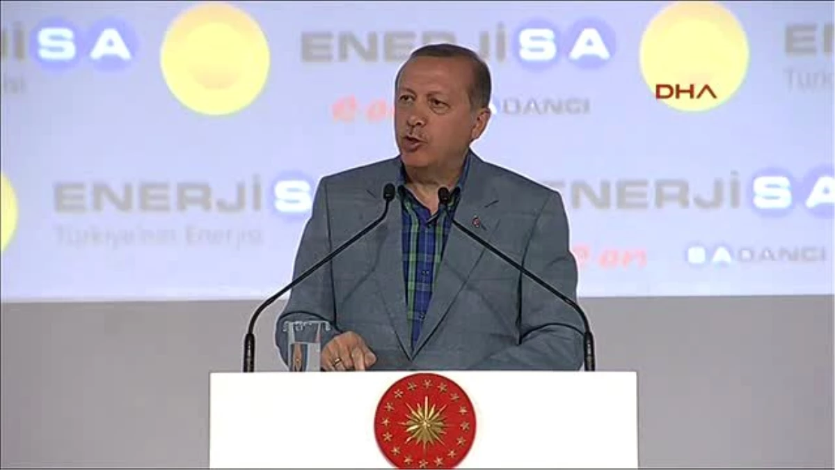 Adana - Cumhurbaşkanı Erdoğan Enerjisa Tufanbeyli Linyit Santrali Açılış Töreni\'nde Konuştu 3