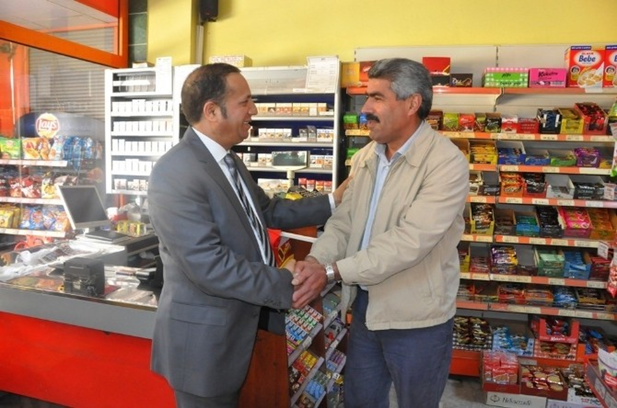 Başkan Toltar Esnafı Ziyaret Etti