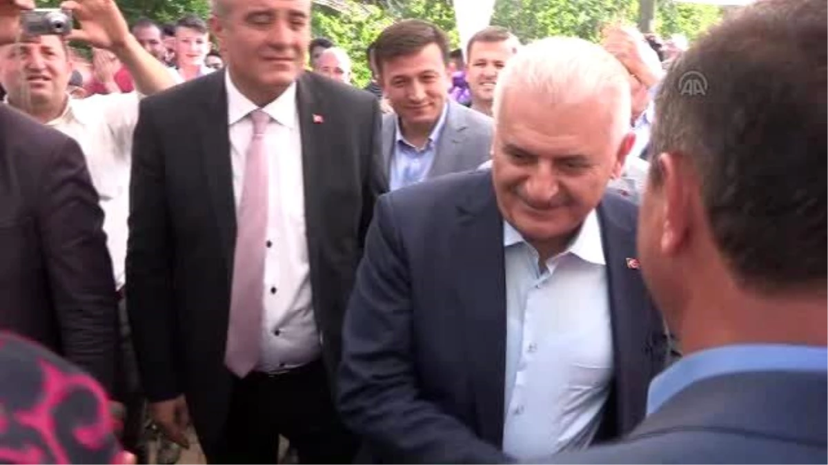 Binali Yıldırım, Kız Alma Merasimine ve Düğüne Katıldı