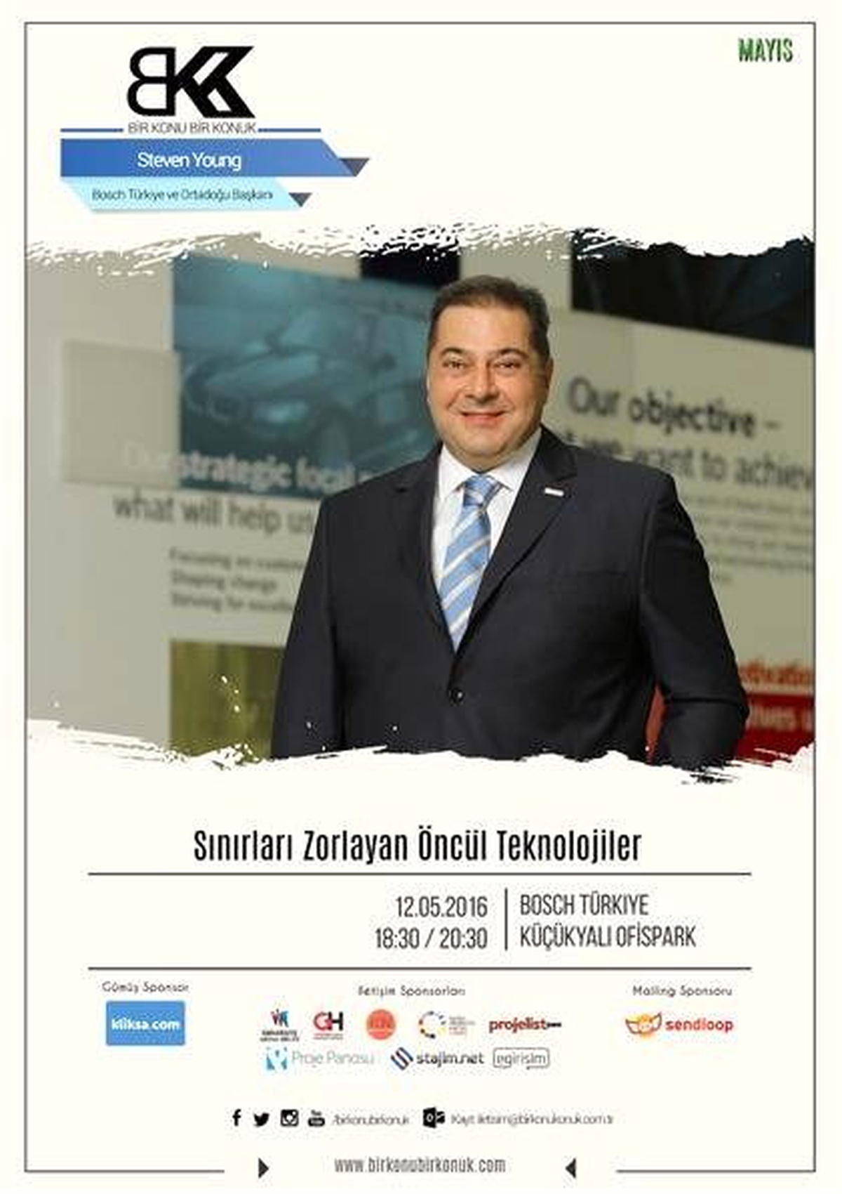 Bosch Orta Doğu ve Türkiye Başkanı Steven Young ile Sınırları Zorlayan Öncül Teknolojiler