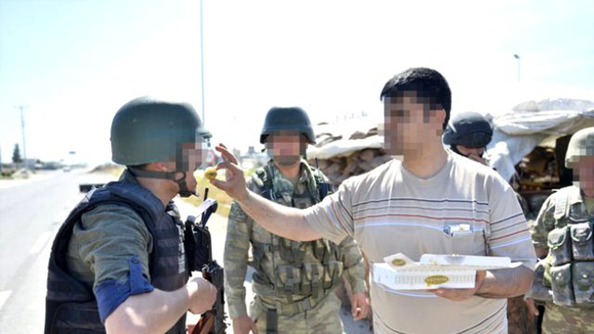 Güvenlik Güçlerine "Baklavalı" Destek