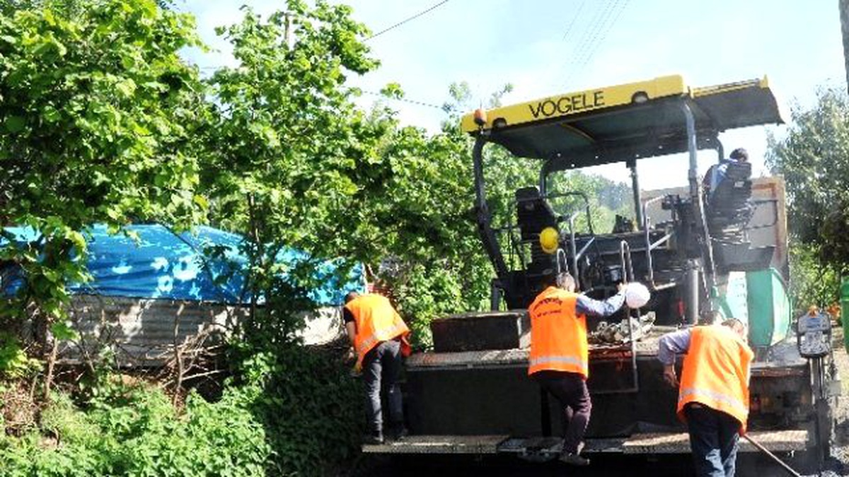 Trabzon Büyükşehir Belediyesi Asfaltlama Çalışmalarına Başladı