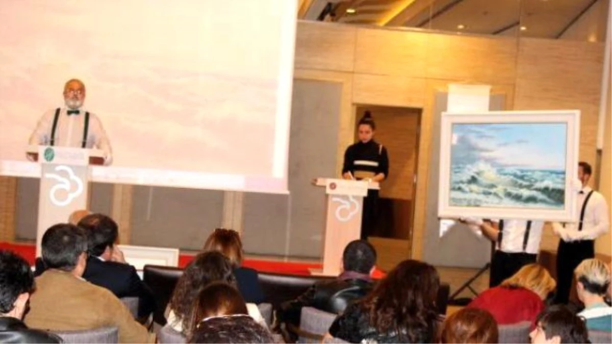 Ünlü Ressamların Eserleri Zonguldak\'ta Müzayedede Satıldı