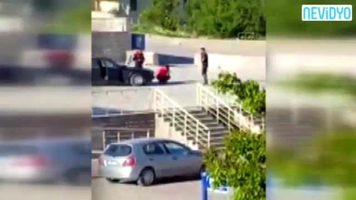 Ankara\'da Polisten Tepki Çene Uygulama!