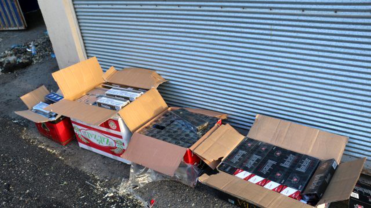 Batmanda 1.570 Paket Kaçak Sigara Ele Geçirildi