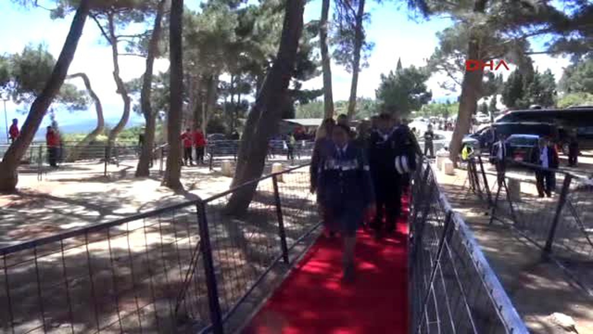 Çanakkale Anzak Koyu\'nda, 101 Yıl Önceyi Andılar - Yeni Zelanda Anıtı\'nda Tören