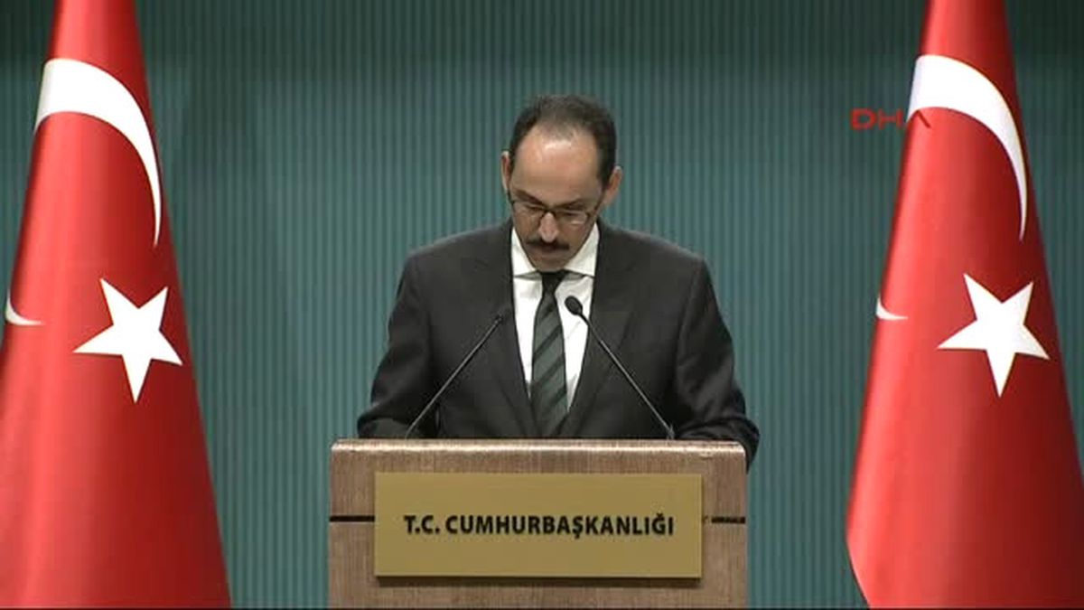 Cumhurbaşkanlığı Sözcüsü Kalın\'dan \'Kilis\' Açıklaması Bilinçli Olarak Yapıldığı Konusunda Bize...