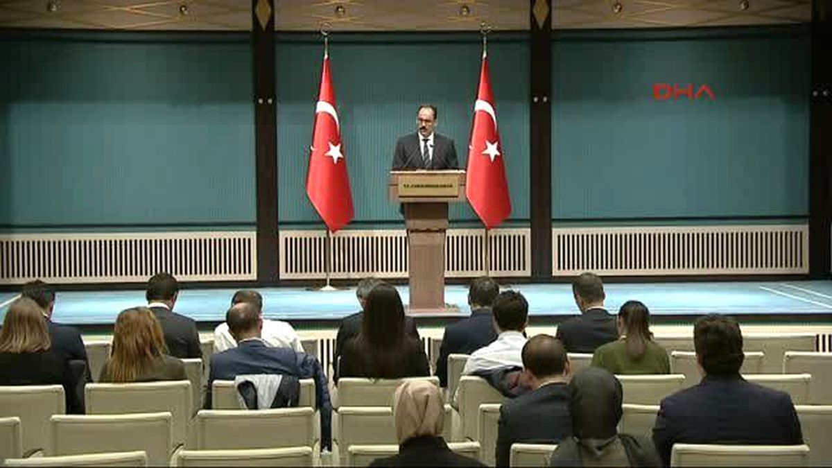 Cumhurbaşkanlığı Sözcüsü Kalın\'dan \'Kilis\' Açıklaması; Bilinçli Olarak Yapıldığı Konusunda Bize...