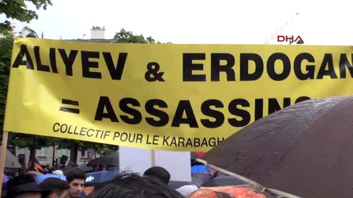 Dha Dış Haber - Paris\'te Sözde Soykırım Yürüyüşünde Türk Müşavirliğine Yoğun Koruma