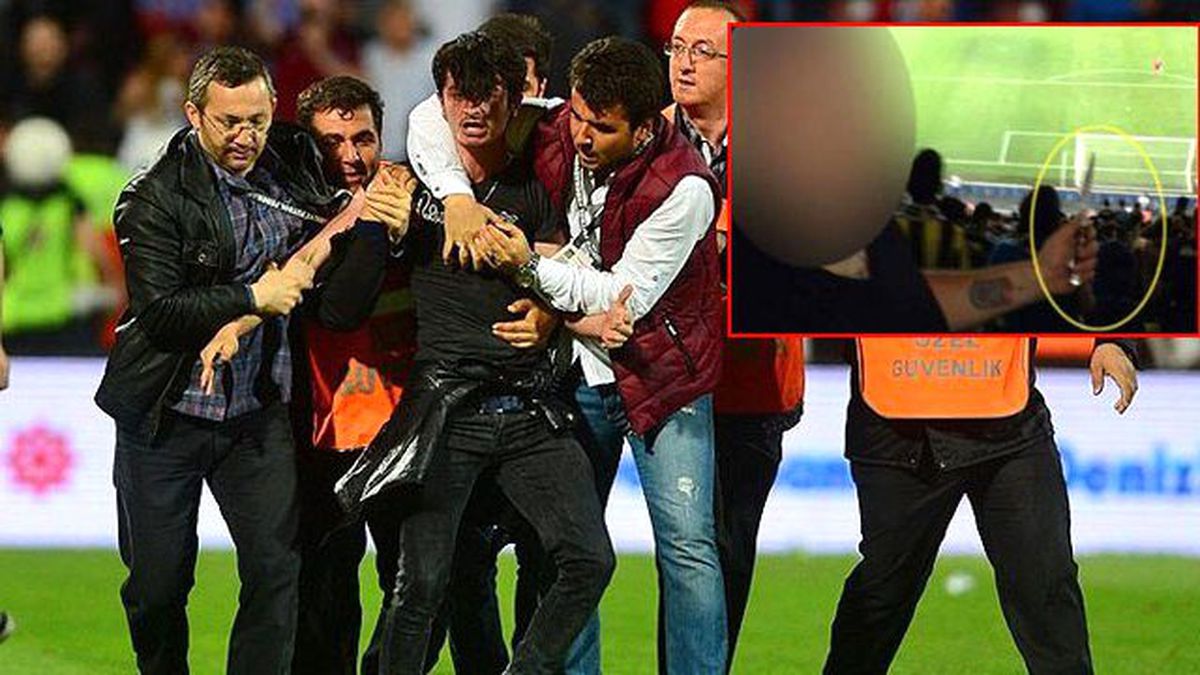 Hakeme Saldıran Gencin Ülker Stadı'na Bıçakla Girdiği Ortaya Çıktı
