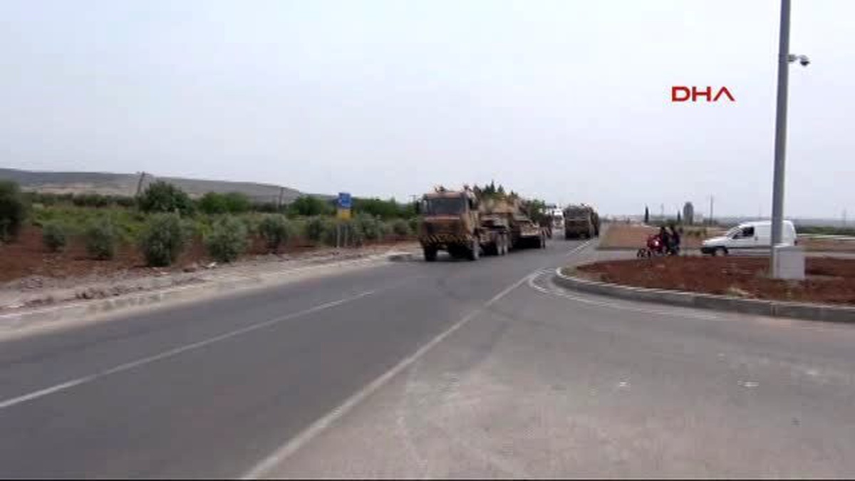 Kilis Gaziantep\'ten Kilis\'e Zırhlı Araç Sevkiyatı