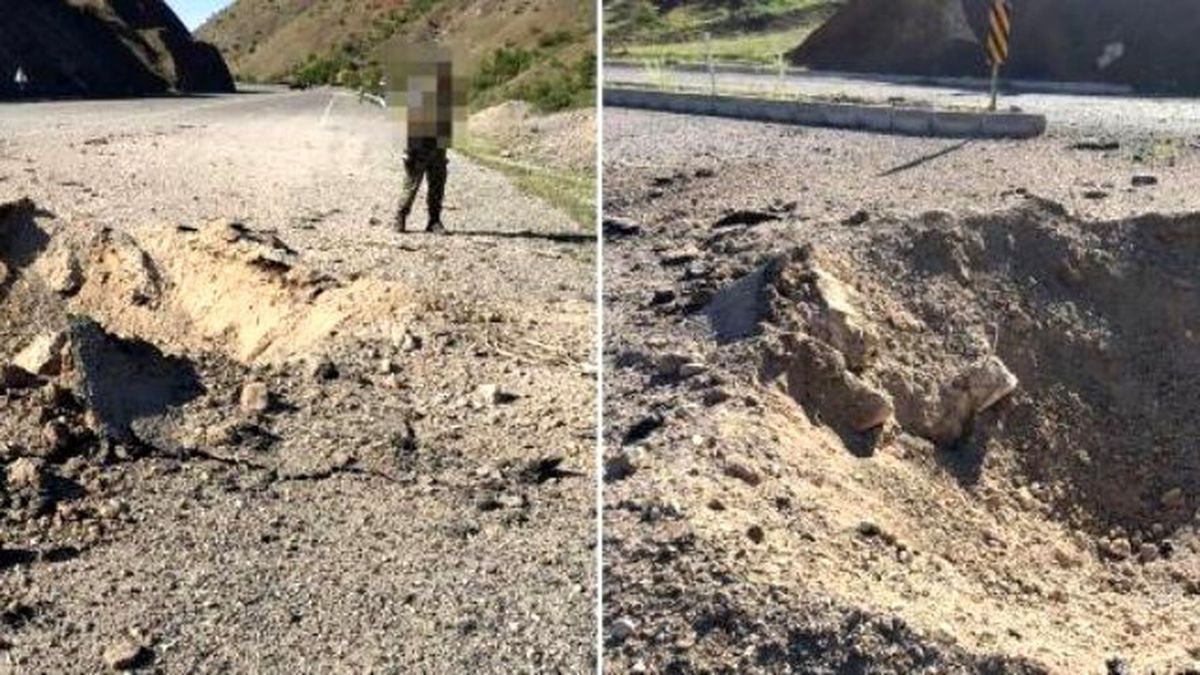 Lice'de Yola Tuzaklanan 300 Kilogram Patlayıcı İmha Edildi