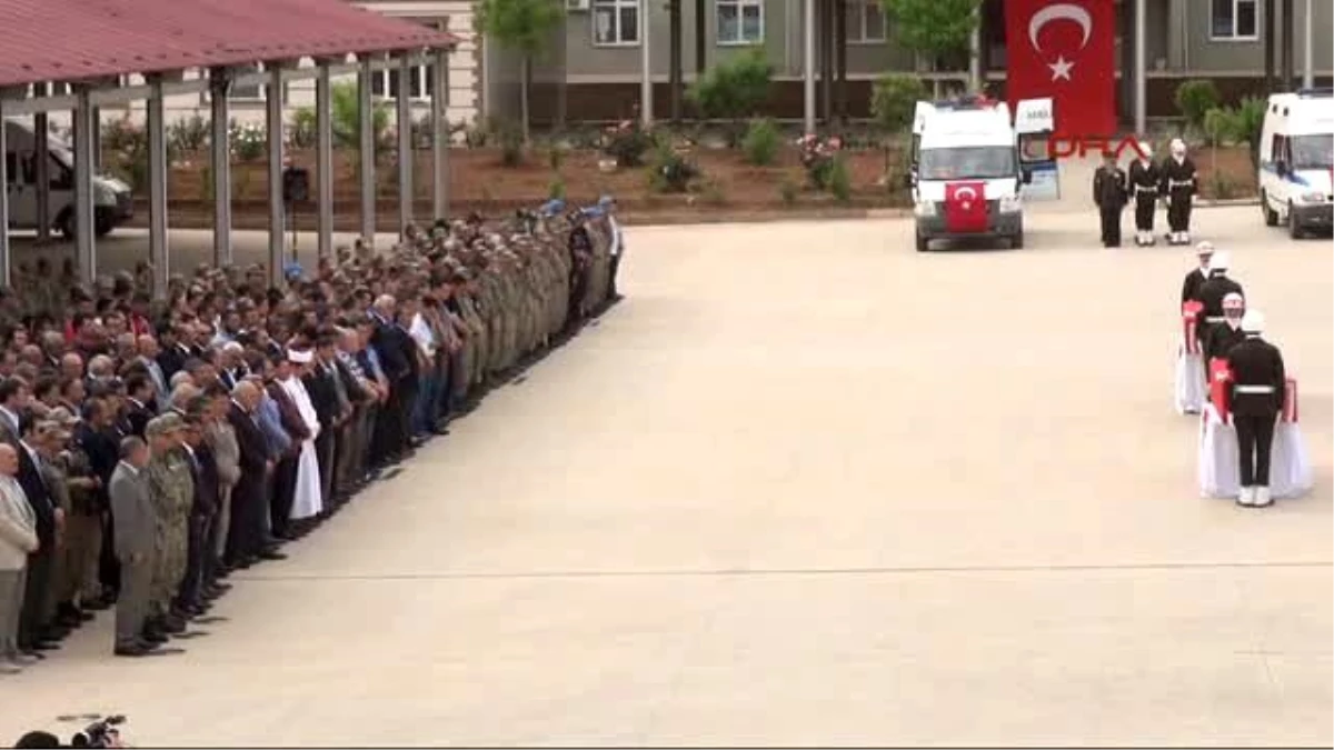 Mardin - Nusaybin\'de Şehit Olan 2 Asker İçin Mardin\'de Tören Düzenlendi