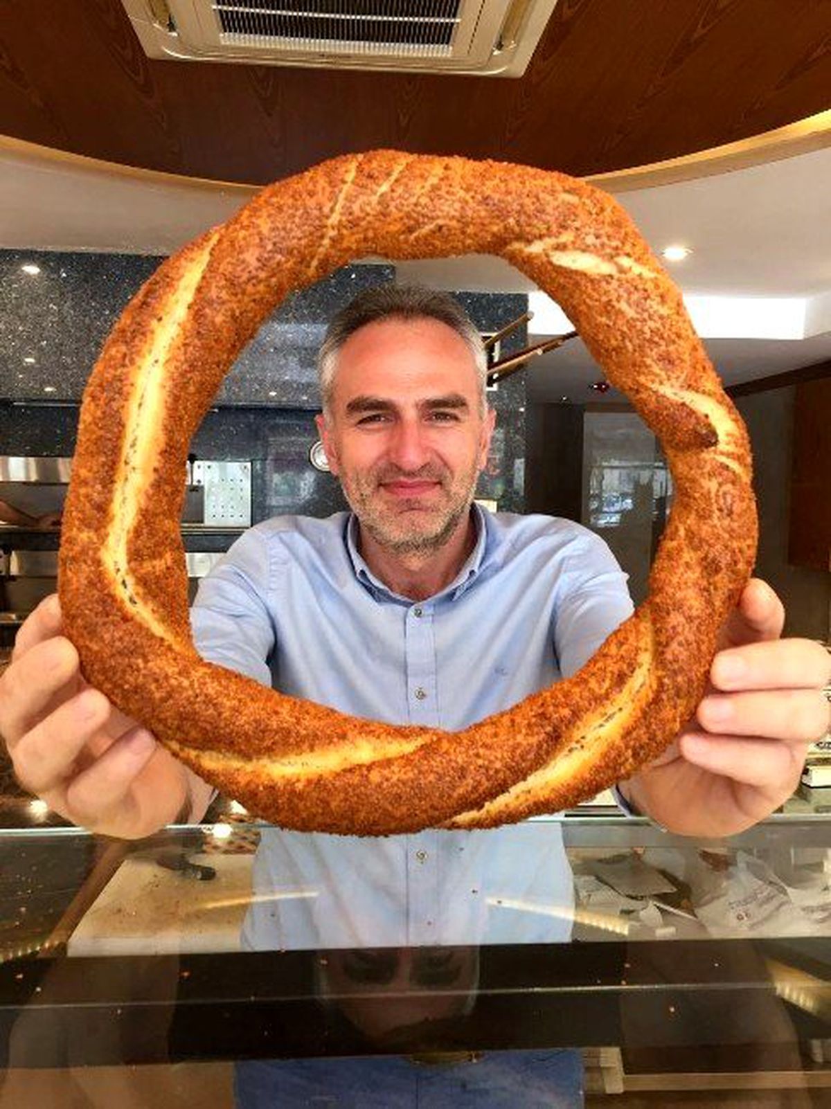 Otomobil Direksiyonu Gibi Simit