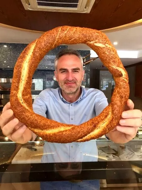 otomobil direksiyonu gibi simit