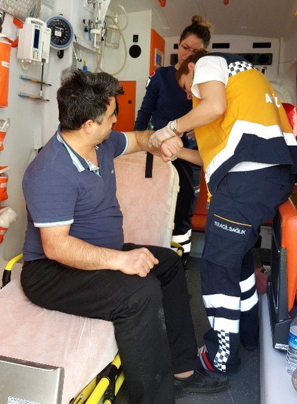 Otomobil Yaya Çarptı: 1 Yaralı
