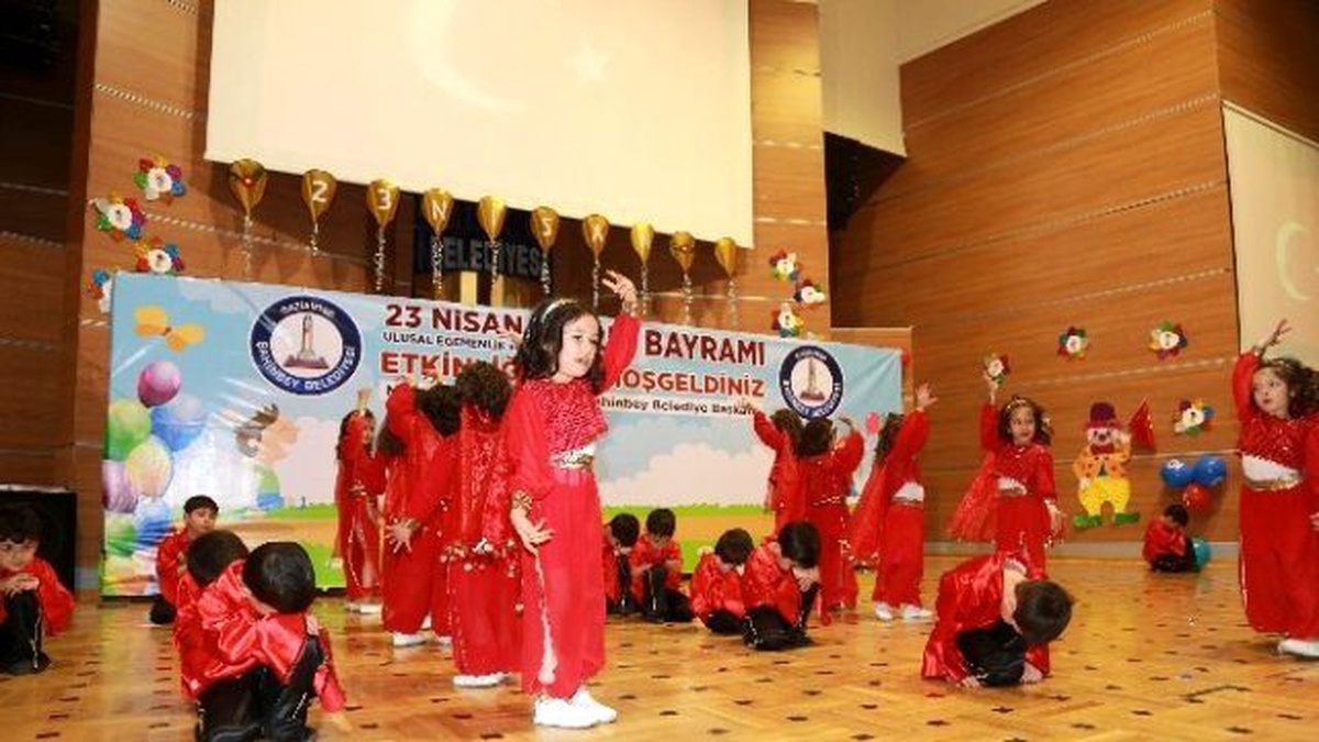 Şahinbeyli Miniklerin 23 Nisan Coşkusu