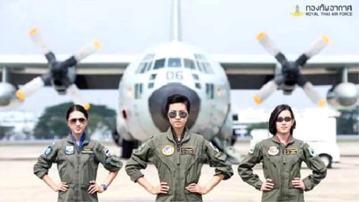 Tayland Hava Kuvvetleri İlk Defa Kadın Pilotlara Kapılarını Açtı