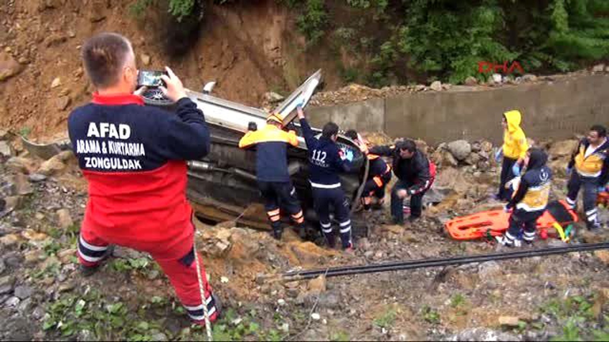 Zonguldak Kaza Gün Aydınlanınca Fark Edildi; 1 Ölü, 1 Yaralı