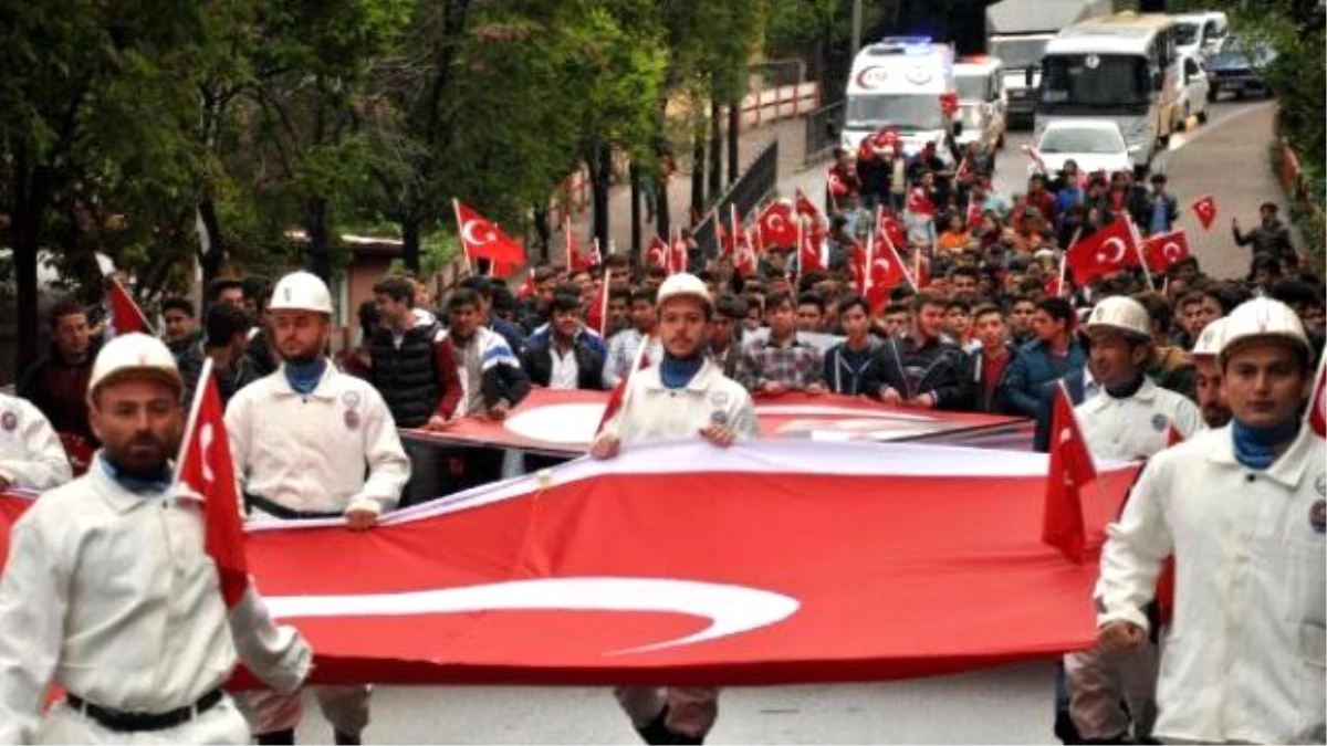 Zonguldak'ta '57'nci Alay Vefa Yürüyüşü'