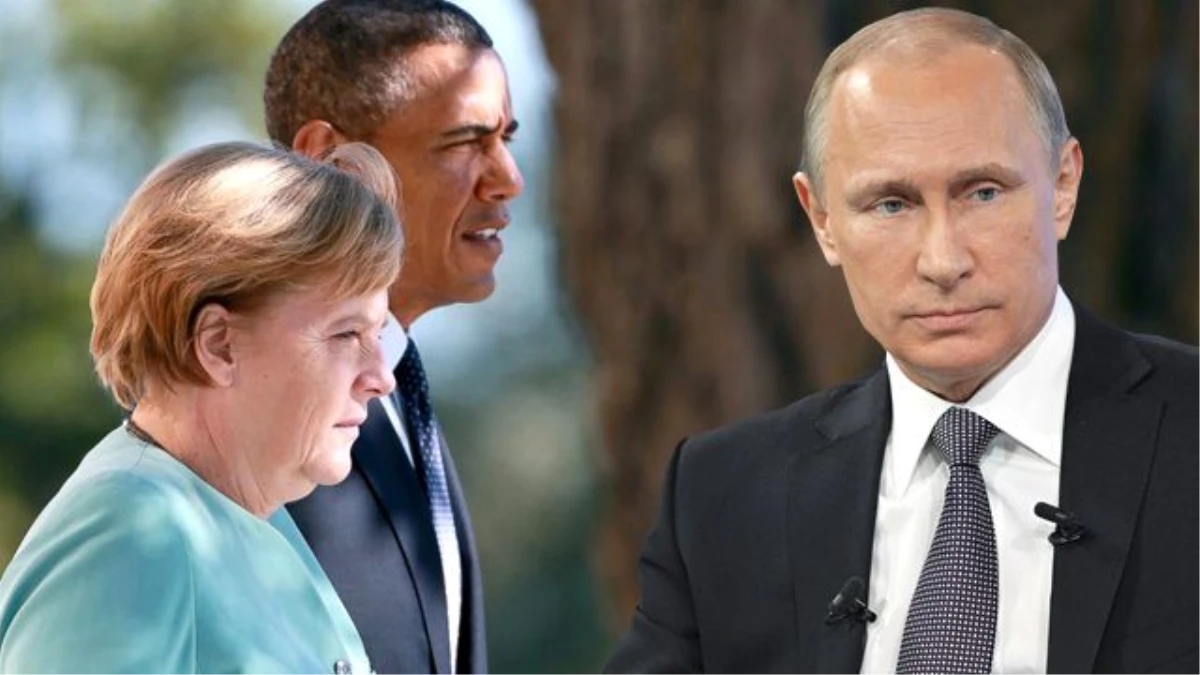 Obama ve Merkel\'den Putin ile Çin\'e Çelme Takan Anlaşma