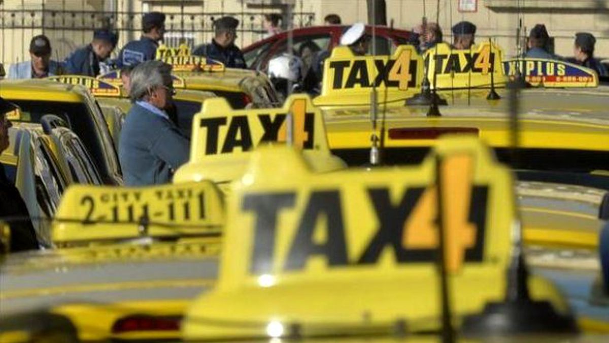Budapeşte\'de Uber Protestosu