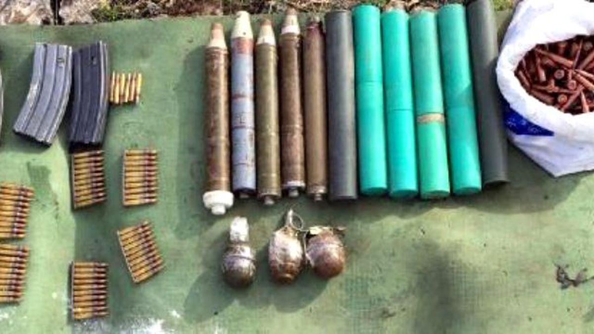 Eruh\'ta PKK\'nın Mühimmat ve Yaşam Malzemesi Ele Geçirildi
