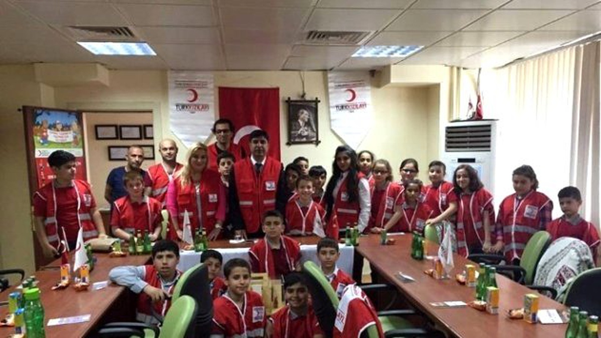 Öğrencilere Kızılay\'ın Çalışmaları Anlatıldı