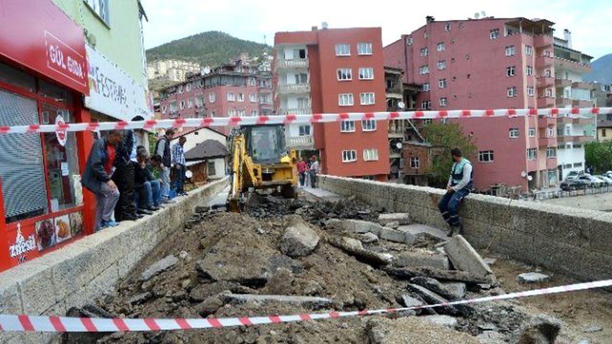 Tarihi Torul Köprüsünde Restorasyon Başladı