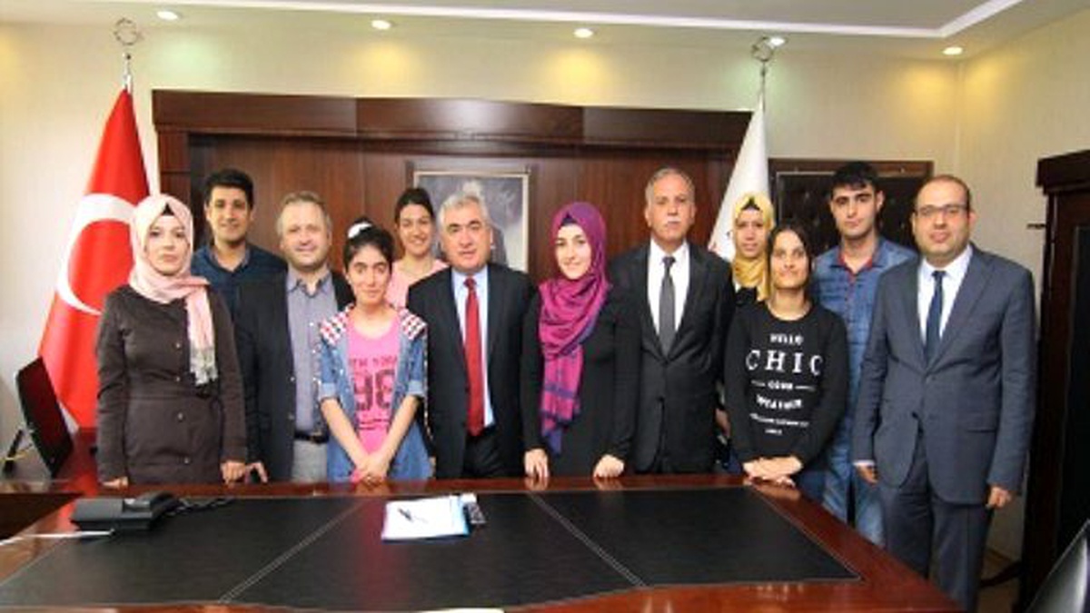 Aslan, TUBİTAK Proje Şampiyonlarını Kabul Etti