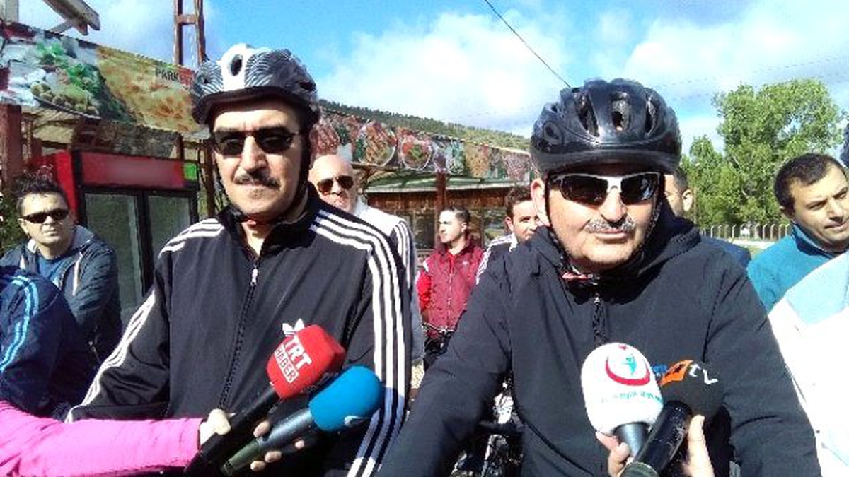 Bakanlar Sağlıklı Yaşam İçin Pedal Çevirdi