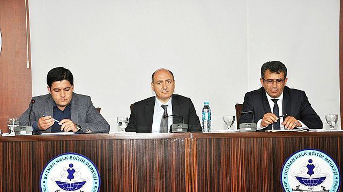 Batmanda TEOG Toplantısı