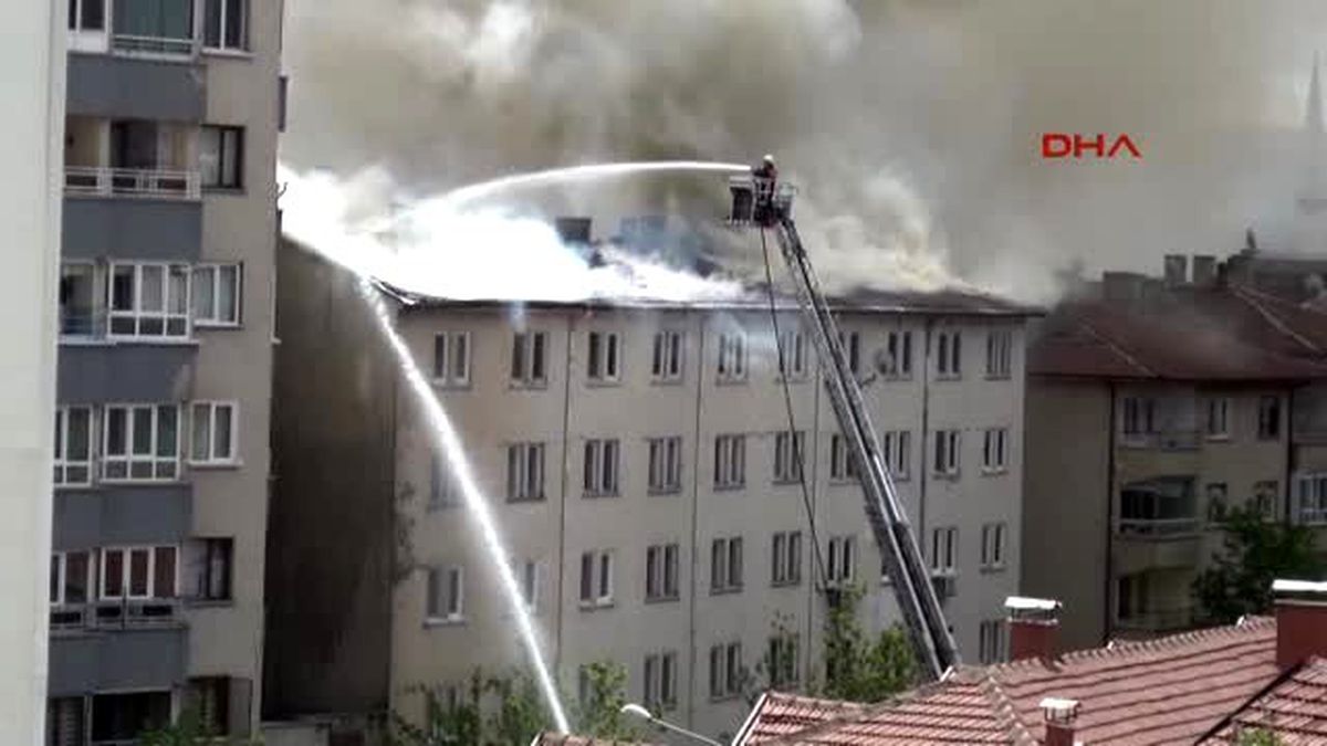 Çankırı Apartmanda Yangın Dehşeti