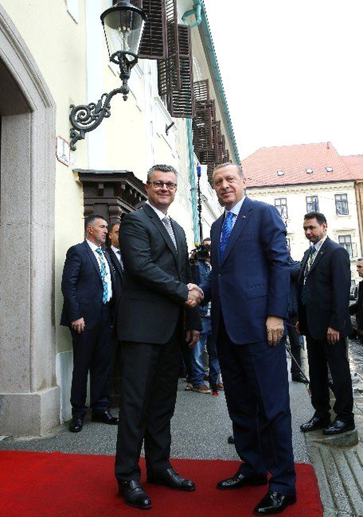 Cumhurbaşkanı Erdoğan, Hırvatistan Başbakanı Oreşkoviç\'le Görüştü