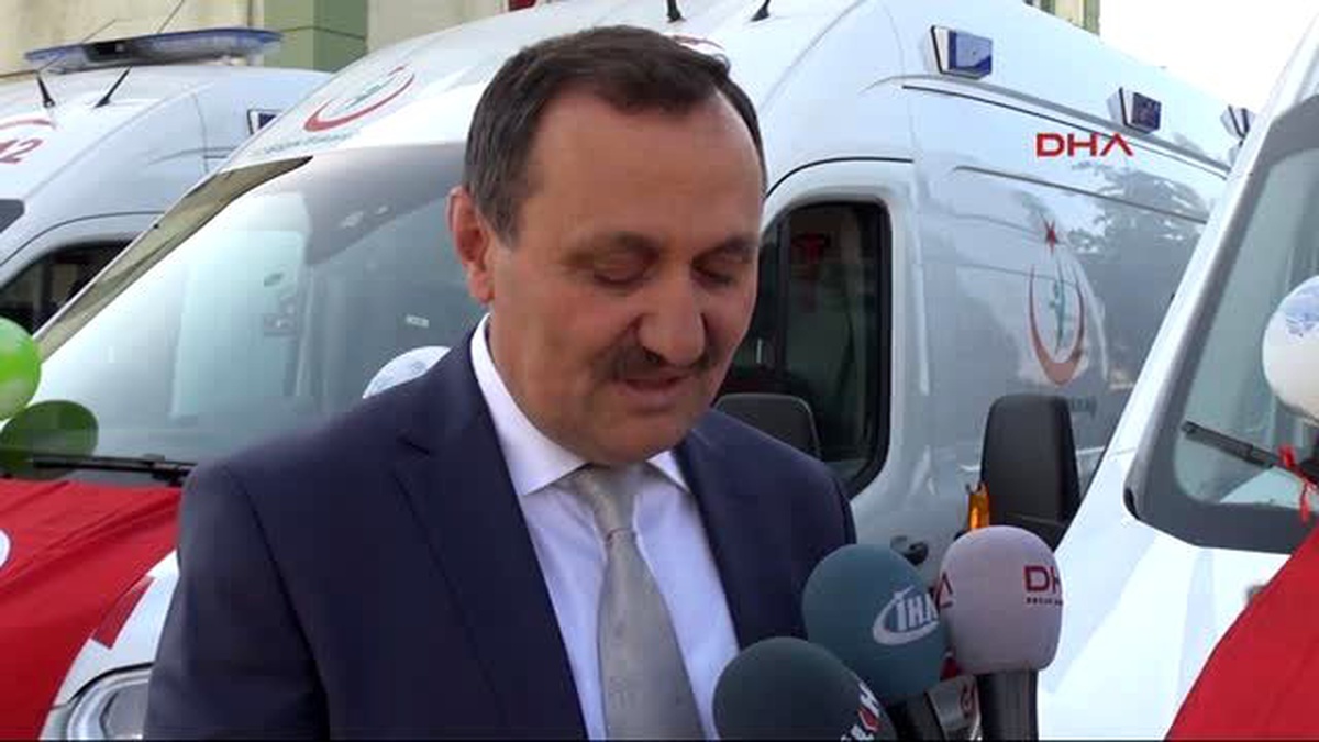 Gaziantep?te 10 Yeni Ambulans Hizmete Başladı