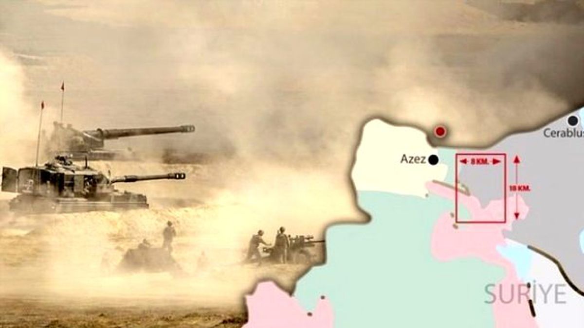 Fırtına Obüsleriye Vurulan Binada 13 IŞİD'li Öldürüldü!