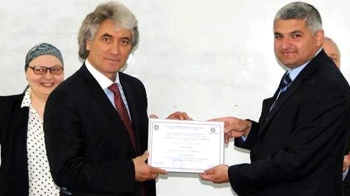 Rektör Prof. Dr. Korkmaz\'a Gürcistan\'dan Fahri Doktora