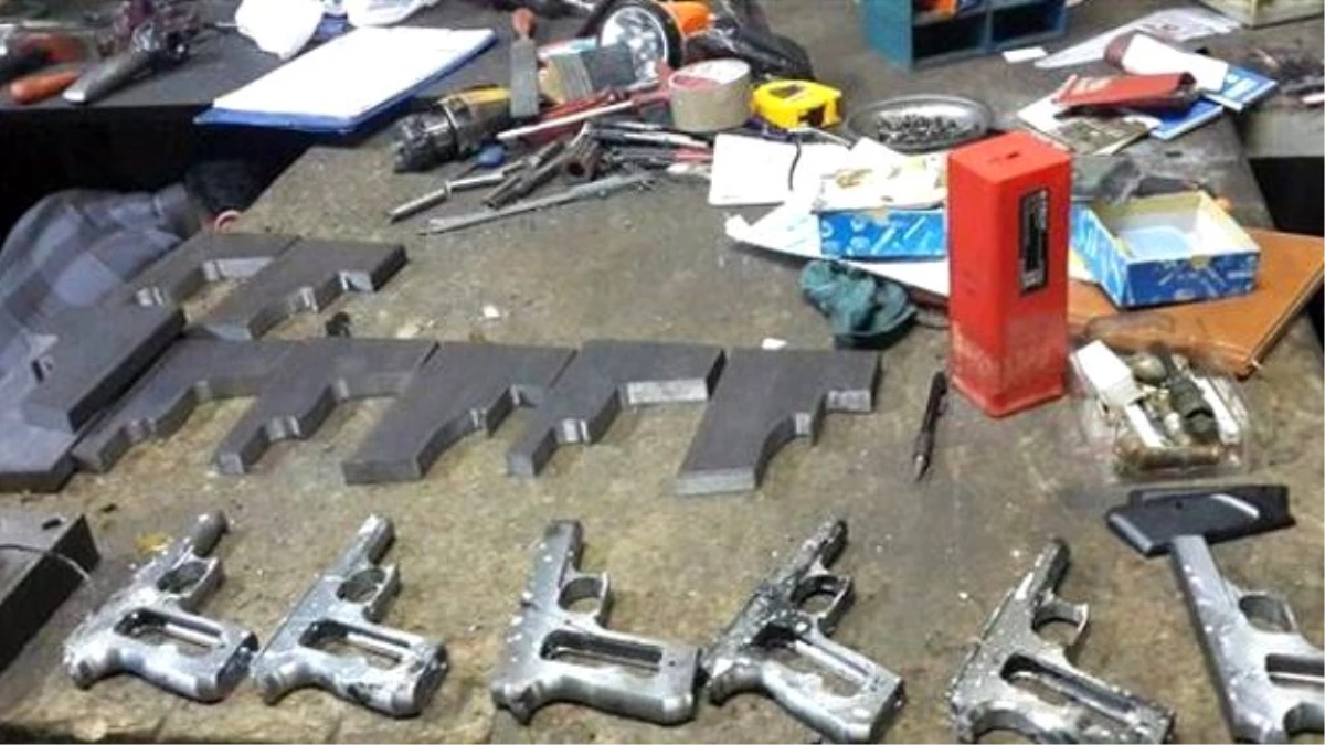 Rize'de Kaçak Silah Atölyesine Operasyon