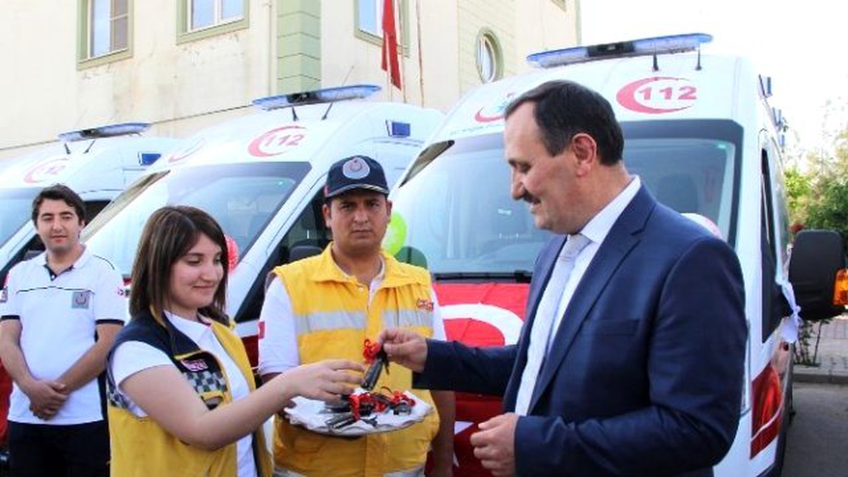 Sağlık Bakanlığı\'ndan Gaziantep\'e 10 Yeni Ambulans Desteği