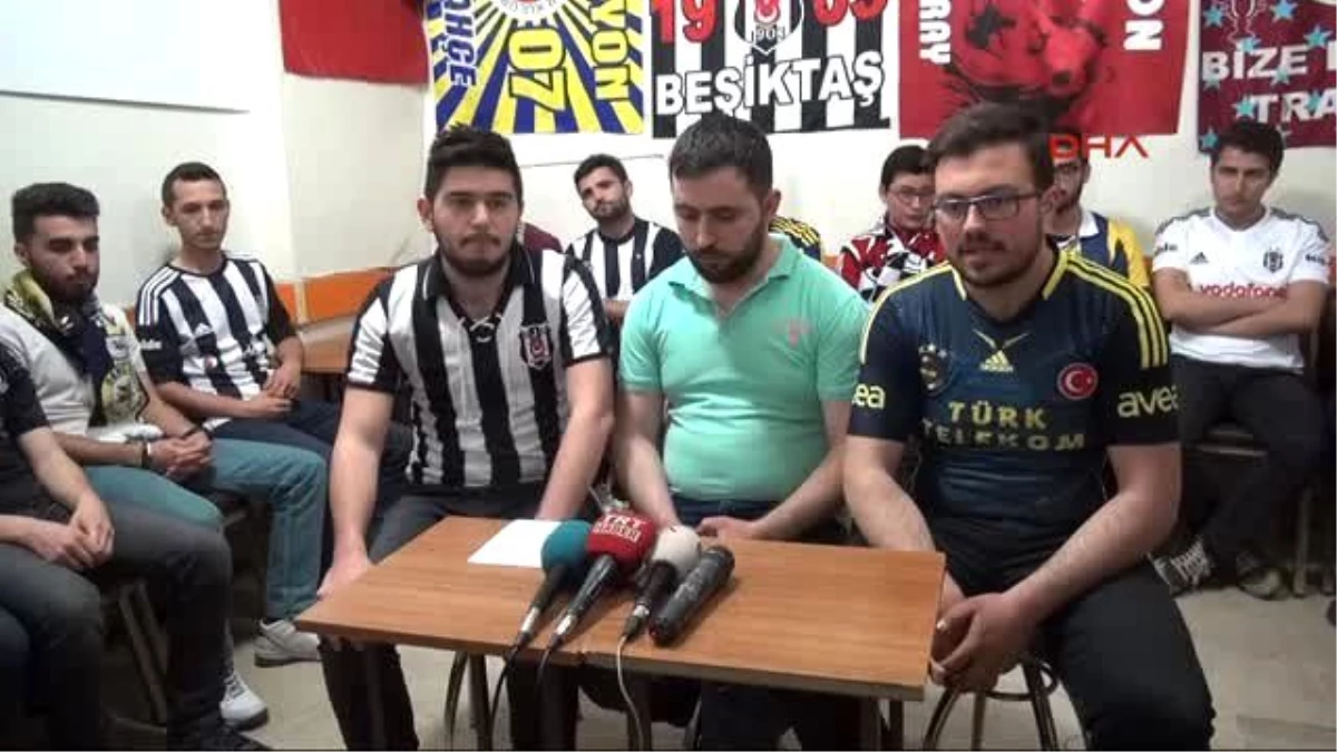 Tokat\'ta Fenerbahçe ve Beşiktaş Taraftarından Anlamlı Proje